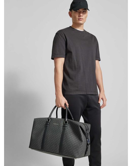 Michael Kors Duffle Bag mit Label-Print Modell 'COMMUTER' in Black für Herren
