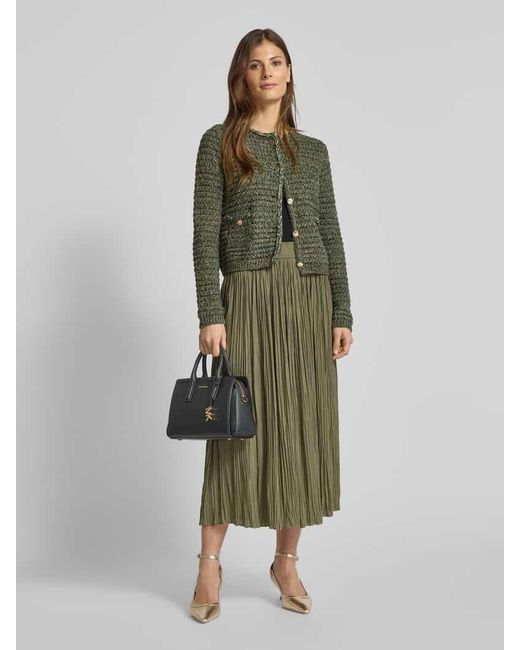 MICHAEL Michael Kors Black Handtasche Mit Label-Applikationen Modell 'Laila'