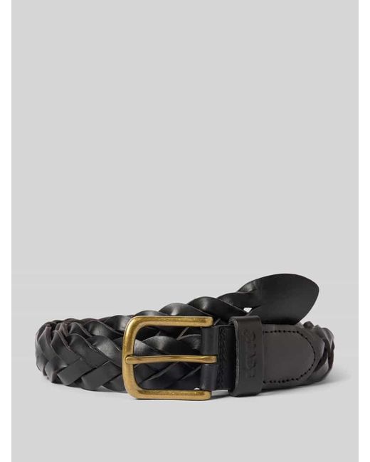 Levi's Ledergürtel in Flecht-Optik in Black für Herren