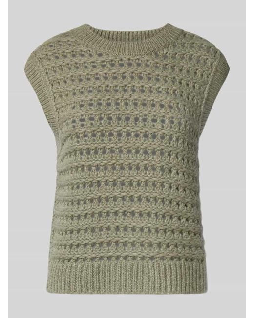 Marc O' Polo Green Regular Fit Pullunder aus Schurwoll-Mix