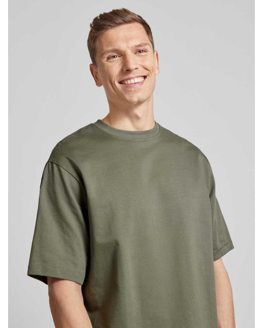 Only & Sons Oversized T-shirt Met Ronde Hals in het Green voor heren