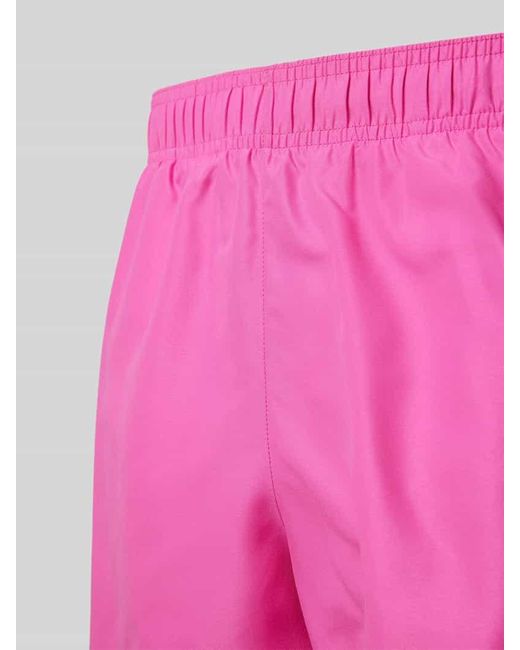Nike Badehose mit Label-Stitching in Pink für Herren