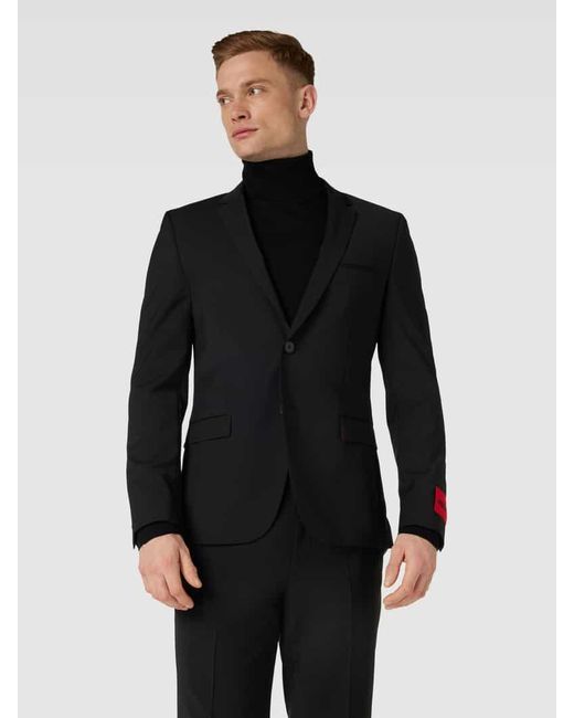 HUGO Anzug aus Schurwoll-Mix Modell 'ARTI/HESTEN' in Black für Herren