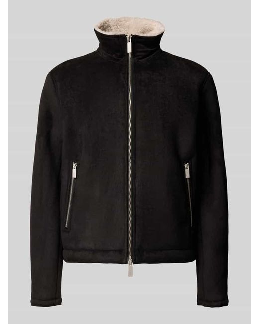 JAKE*S STUDIO MEN Jacke mit Reißverschlusstaschen in Black für Herren