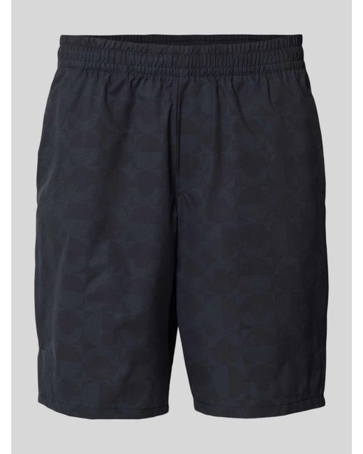 Boss Korte Broek Met Elastische Band En Achterzak in het Blue voor heren
