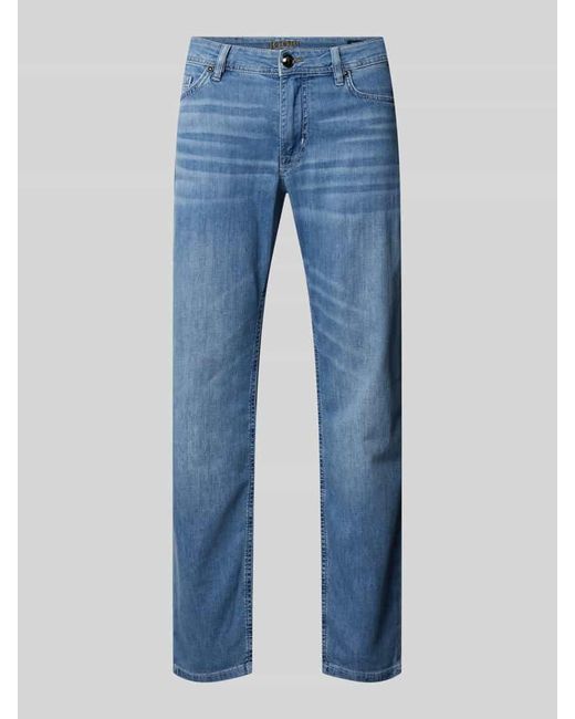 Joop! Modern Fit Jeans im 5-Pocket-Design Modell 'Fortress' in Blue für Herren