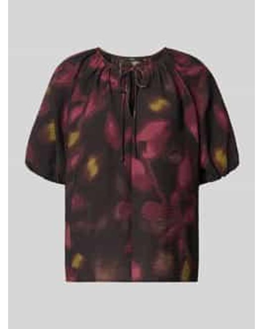 Zero Blouses Korte Mouw in het Red