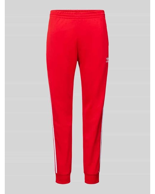 Adidas Originals Sweatpants mit Label-Stitching in Red für Herren