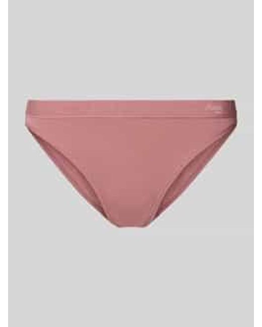 Sloggi Slip Met Logoprint, Model 'Lenzing's Tencel' in het Pink