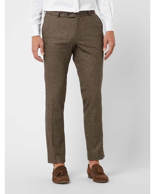 Carl Gross Anzughose Mit Seide-Anteil Modell 'Tomte' in Multicolor für Herren