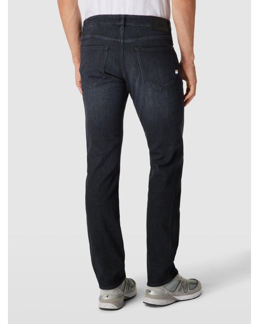 Visser Zoeken Kritiek BOSS by HUGO BOSS Jeans Met Labelpatch, Model 'maine' in het Blauw voor  heren | Lyst NL