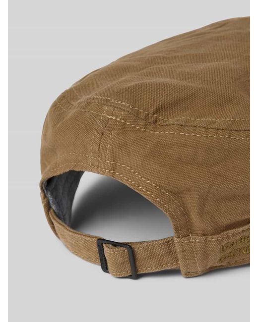 Camel Active Cap mit Logo-Stitching Modell 'Kuba Cap' in Natural für Herren