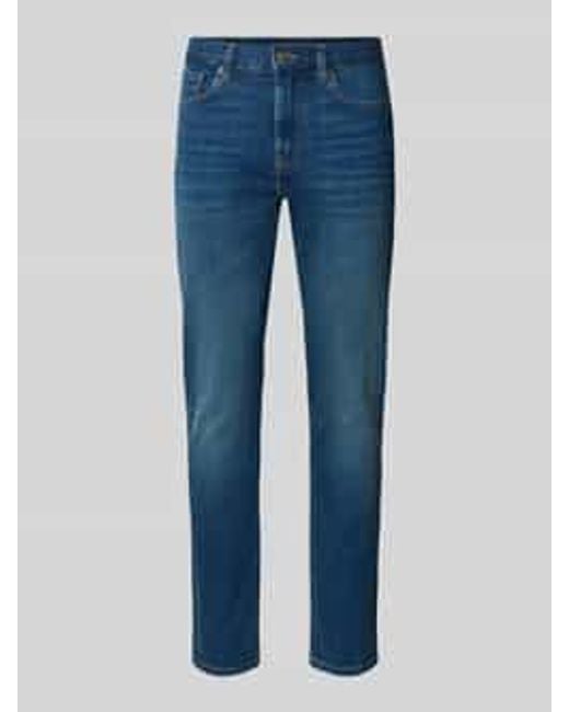 Tommy Hilfiger Slim Fit Jeans Van Katoenmix in het Blue voor heren