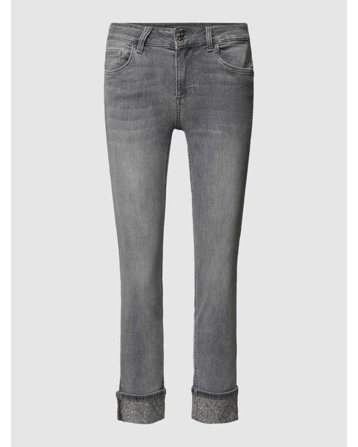 Liu Jo Skinny Fit Jeans in het Gray