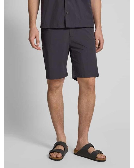 JAKE*S STUDIO MEN Regular Fit Shorts mit Eingrifftaschen in Blue für Herren