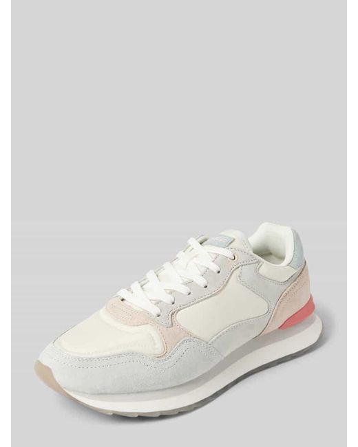 HOFF White Sneaker mit Label-Badge Modell 'SANTA BARBARA'