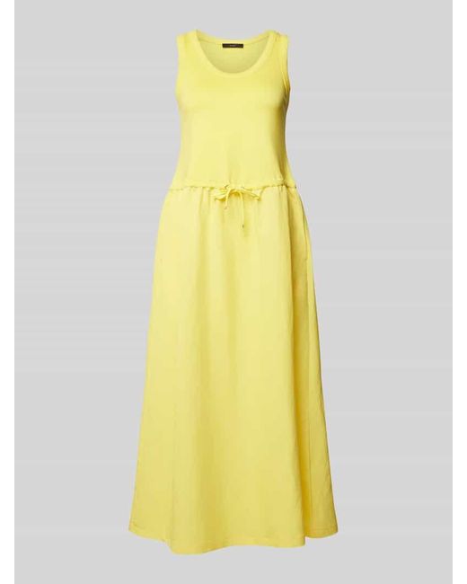 Ouí Yellow Midikleid Mit Tunnelzug