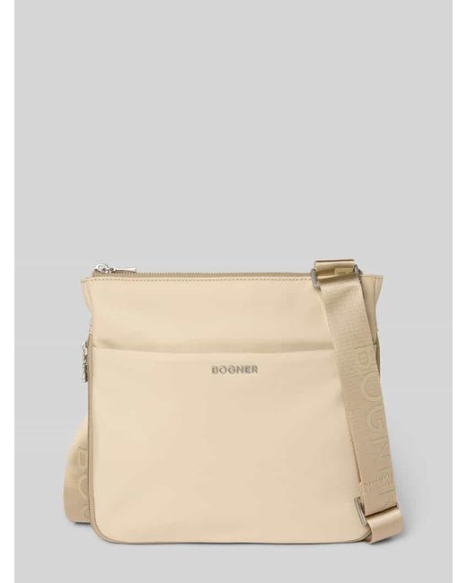 Bogner Natural Handtasche mit Label-Applikation Modell 'KLOSTERS SERENA'