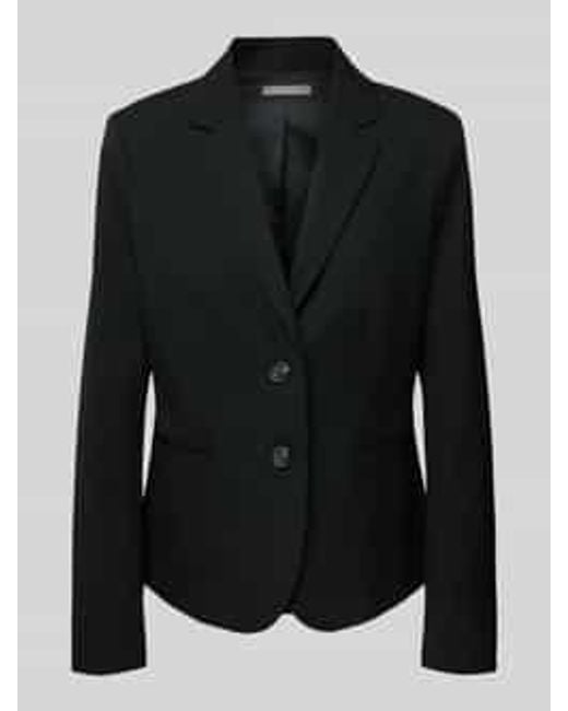 christian berg Blazer Met Paspelzakken in het Black