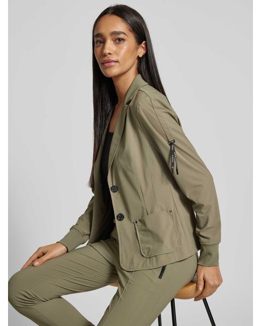 Marc Cain Blazer Met Reverskraag in het Green