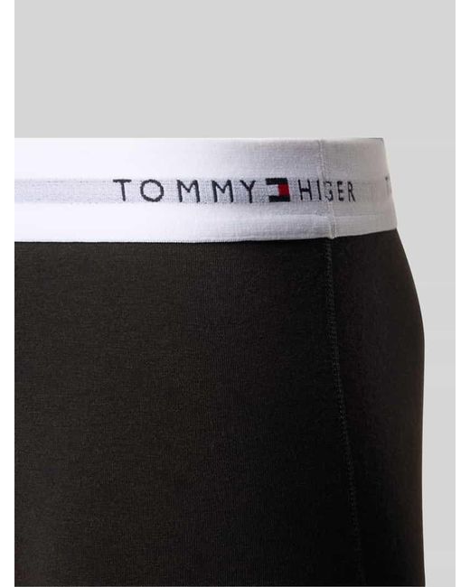 Tommy Hilfiger Trunks mit elastischem Bund im 3er-Pack in Black für Herren
