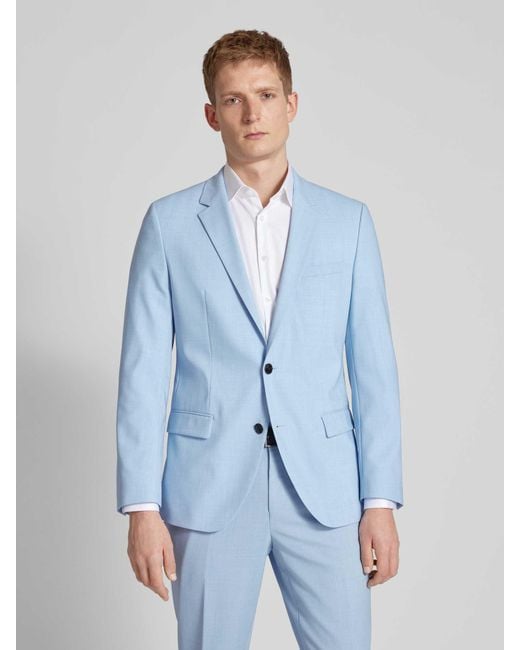 HUGO Anzug mit 2-Knopf-Sakko Modell 'Henry/Getlin' in Blue für Herren