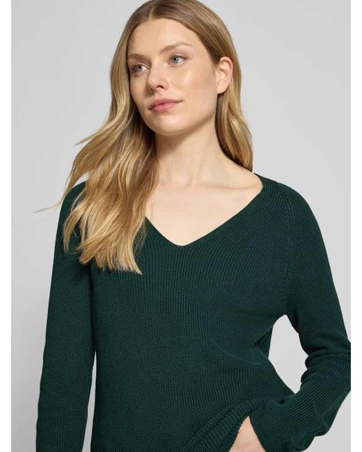 S.oliver Green Regular Fit Strickpullover aus Baumwoll-Mix