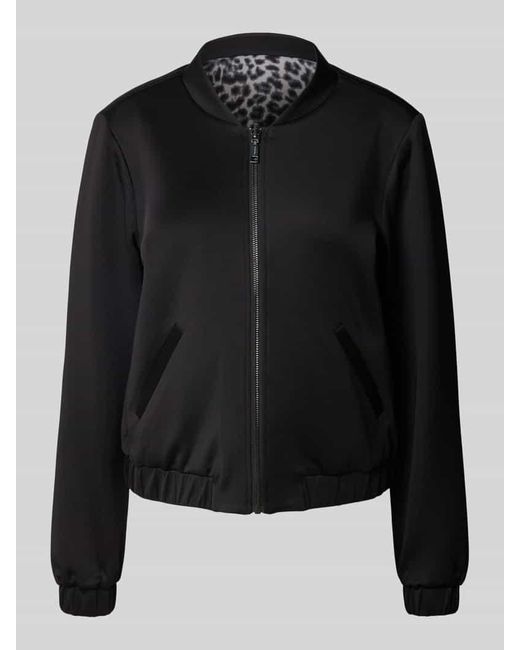 Comma, Black Wendejacke mit Reißverschluss und Eingrifftaschen