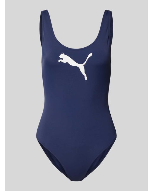 PUMA Badpak Met Logoprint in het Blue