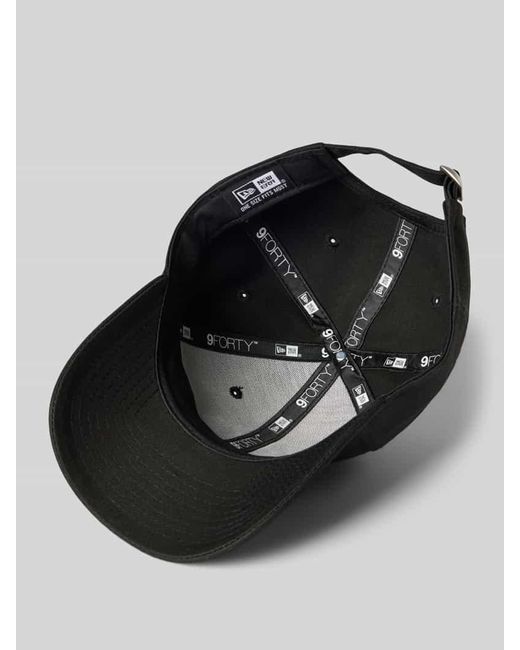 KTZ Black Basecap mit Label-Detail