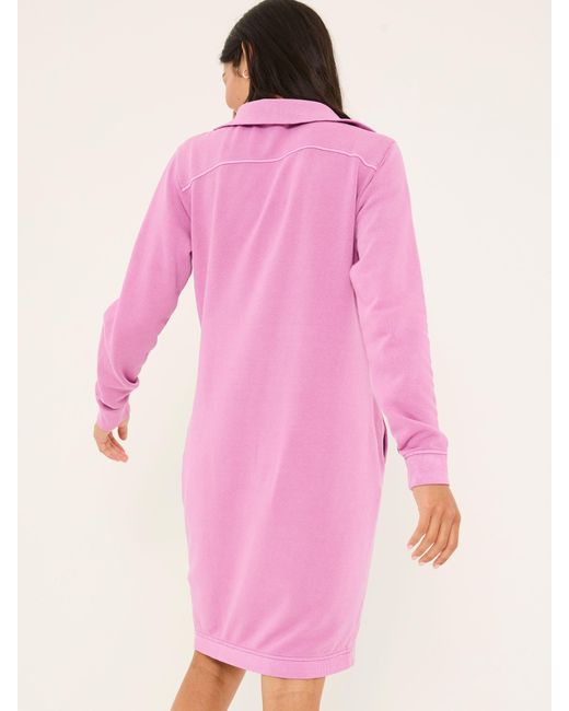 FatFace Pink Fatface 100% Cotton Willa Sweat Dress