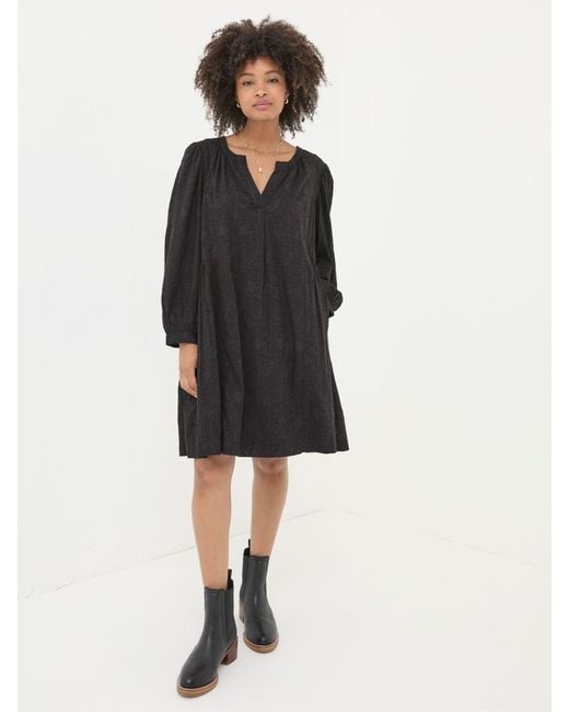 FatFace Black Fatface Anona Swing Dress