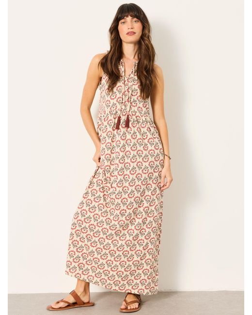 FatFace Pink Elsa Petite Jersey Maxi Dress