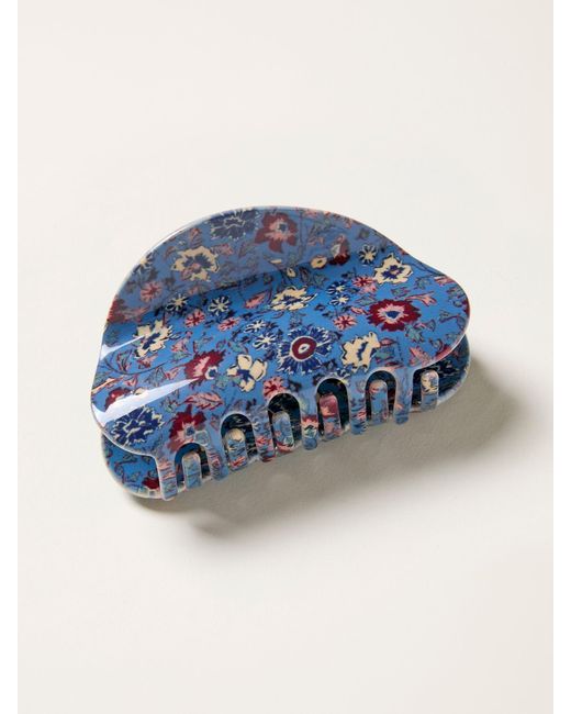 FatFace Blue Fatface Vintage Ditsy Printed Claw Clip