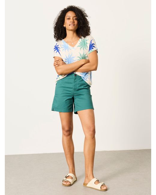 FatFace Blue Fatface Elsham Chino Shorts