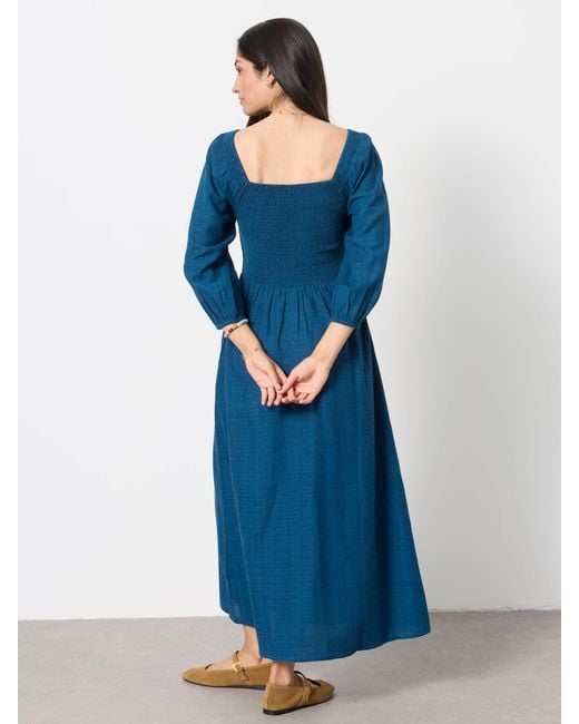 FatFace Blue Fatface Adele Midi Dress