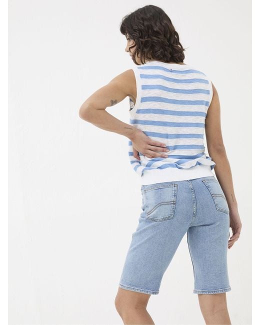 FatFace Blue Fatface Bisley Denim Bermuda Shorts