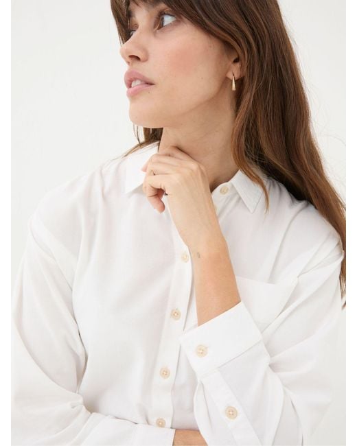 FatFace White Fatface Vivienne Shirt