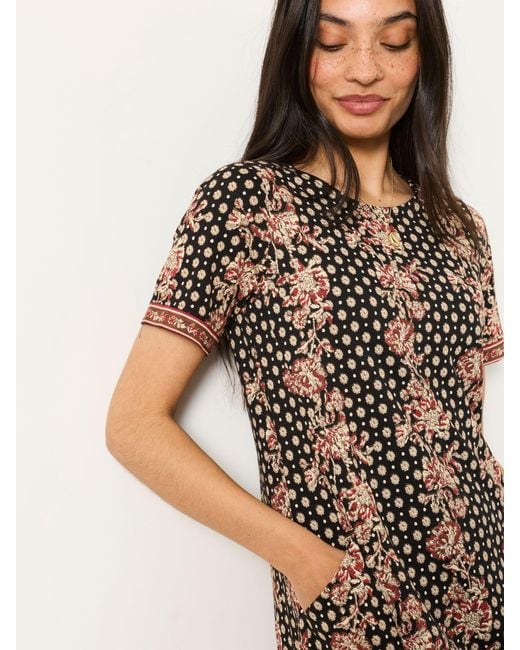FatFace Brown Fatface Simone Jersey Dress