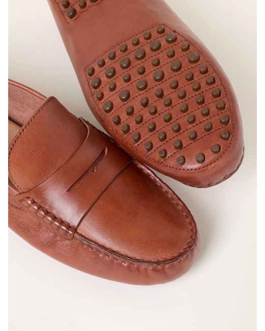 FatFace Multicolor Fatface Leather Moccasin Driver
