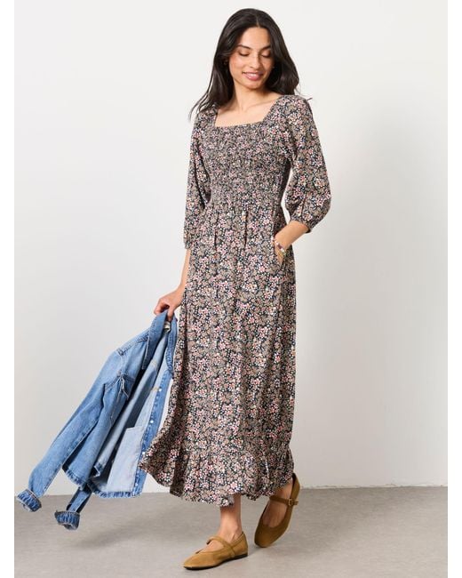 FatFace Multicolor Fatface Adele Midi Dress