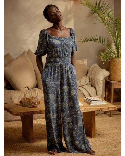 FatFace Brown Fatface Helena Regular Jumpsuit