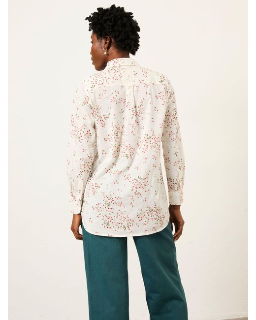 FatFace Natural Fatface Olivia Regular Shirt