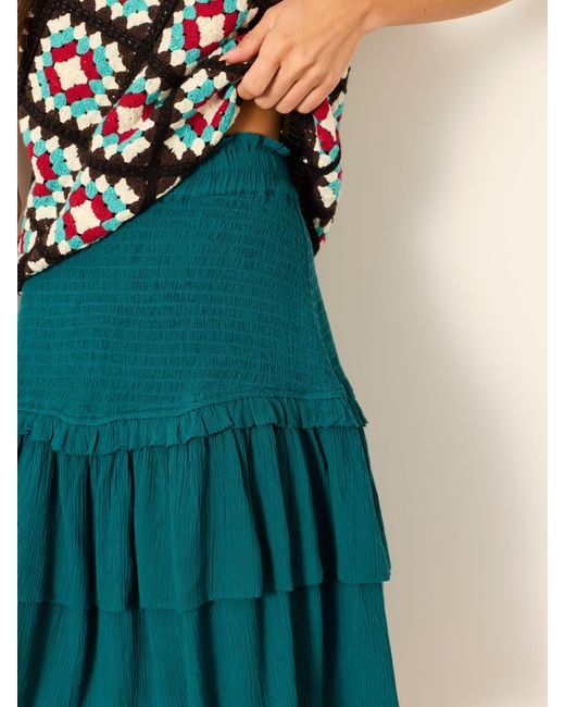 FatFace Green Fatface Maelle Regular Skirt
