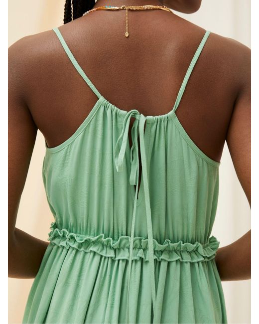 FatFace Green Fatface Maxi Dress