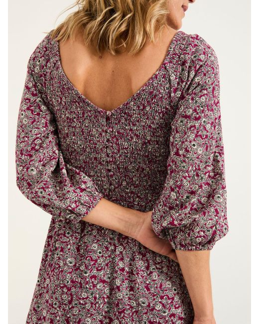 FatFace Pink Fatface Adele Petite Midi Dress