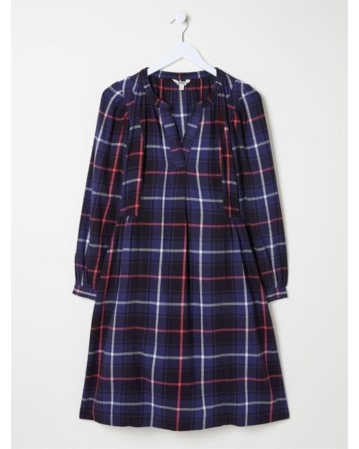 FatFace Blue Fatface Anona Swing Dress