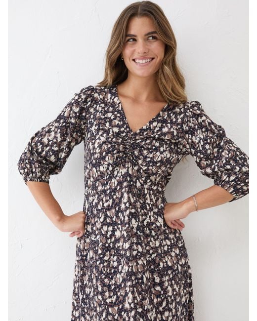 FatFace Black Fatface Libby Midi Dress