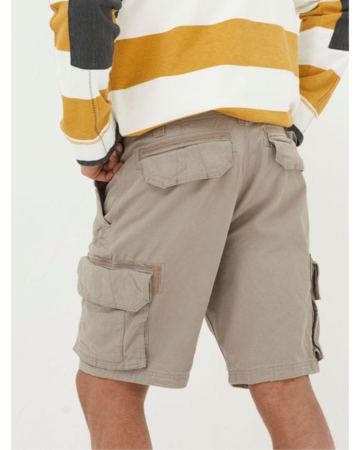 FatFace Yellow Fatface Breakyard Cargo Shorts for men