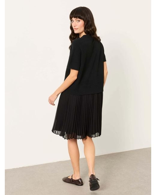 FatFace Black Fatface Susie Petite 2In1 Midi Dress